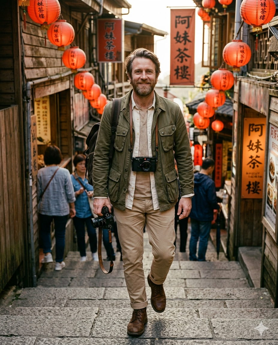 Portrait of Daniel Reeves, photographer at The Jiufen Guide